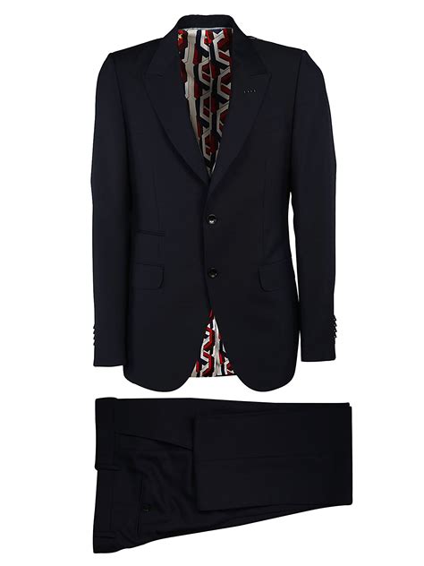 men's designer suits gucci|gucci armani suit price.